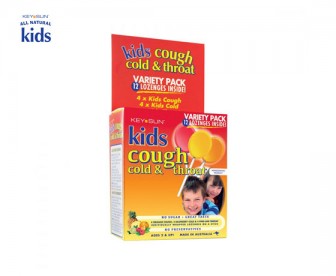 All Natural Kids 儿童感冒咳嗽喉咙痛棒棒糖 3种口味 12支 All Natural Kids 儿童感冒咳嗽喉咙痛棒棒糖 3种口味 12支